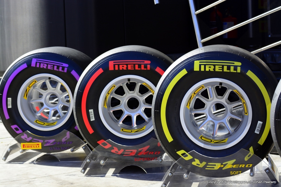 Pirelli announces tyre choices USA Grand Prix