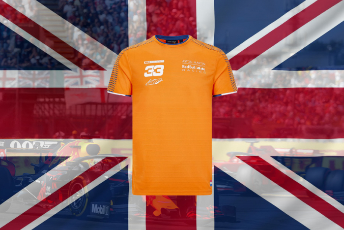 British GP Contest: Win A RBR Max Verstappen Orange T-shirt! - News ...