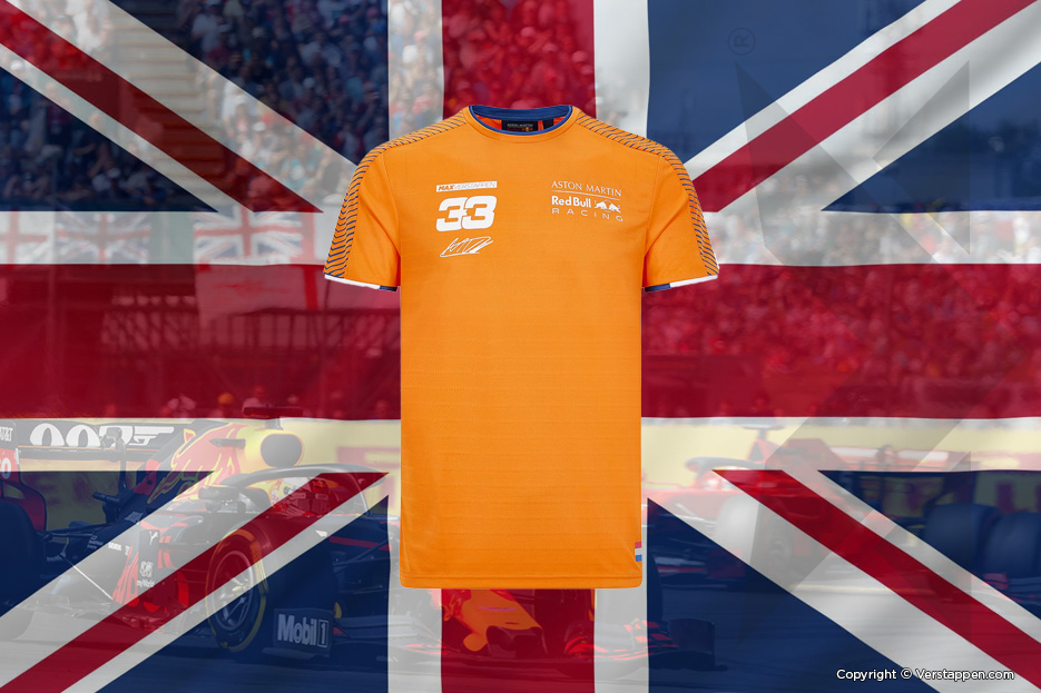 geloof Zo veel wapenkamer Prijsvraag Britse GP: win het RBR Max Verstappen oranje T-shirt! - news. verstappen.com
