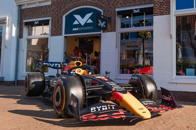 Formula 1 Car And Very First Kart Of Max Verstappen On Display In ...